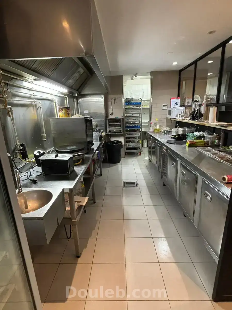 Fond cafe restaurant salon de the lac 1 - Miniature 4