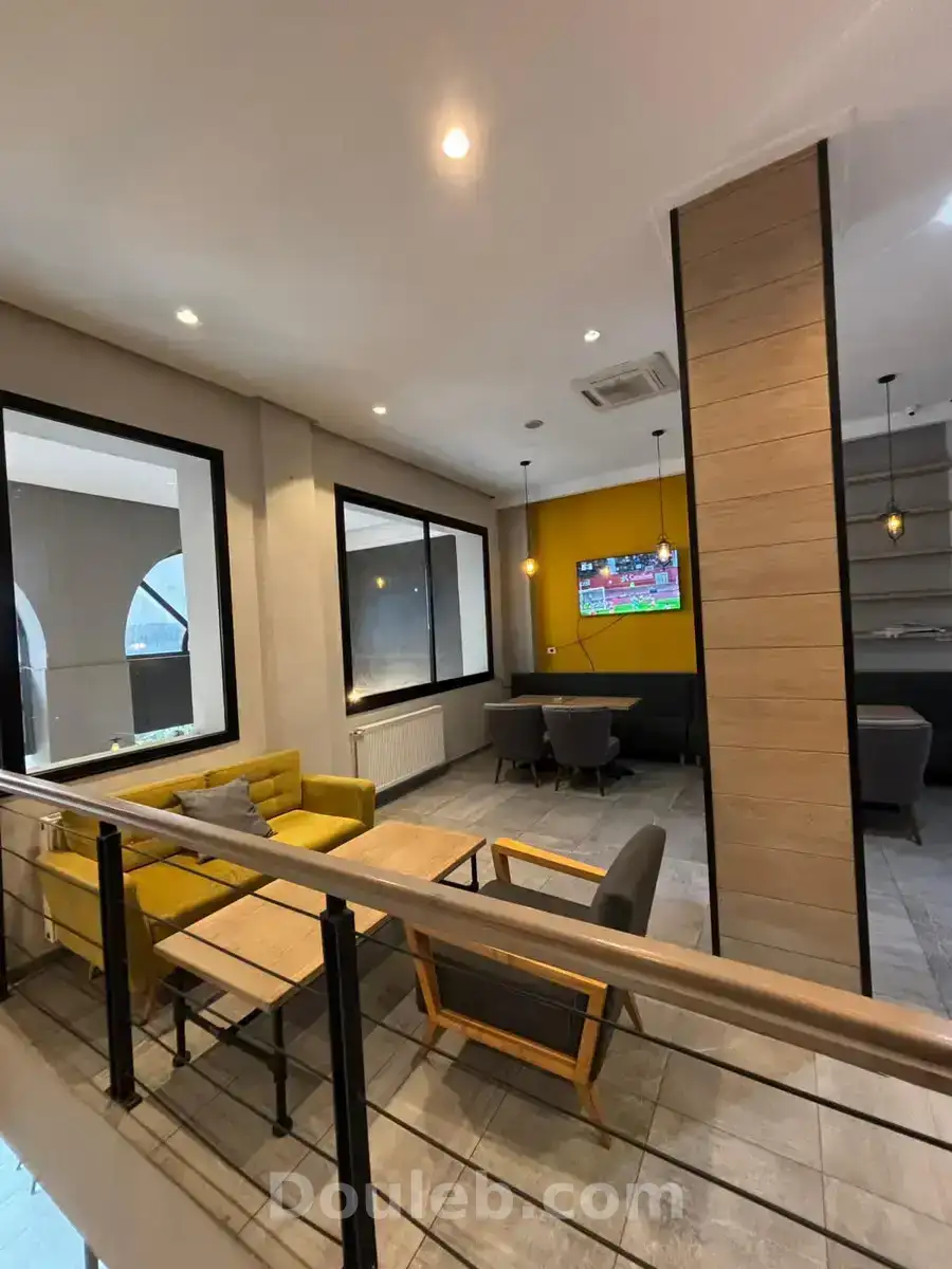 Fond cafe restaurant salon de the lac 1 - Miniature 5