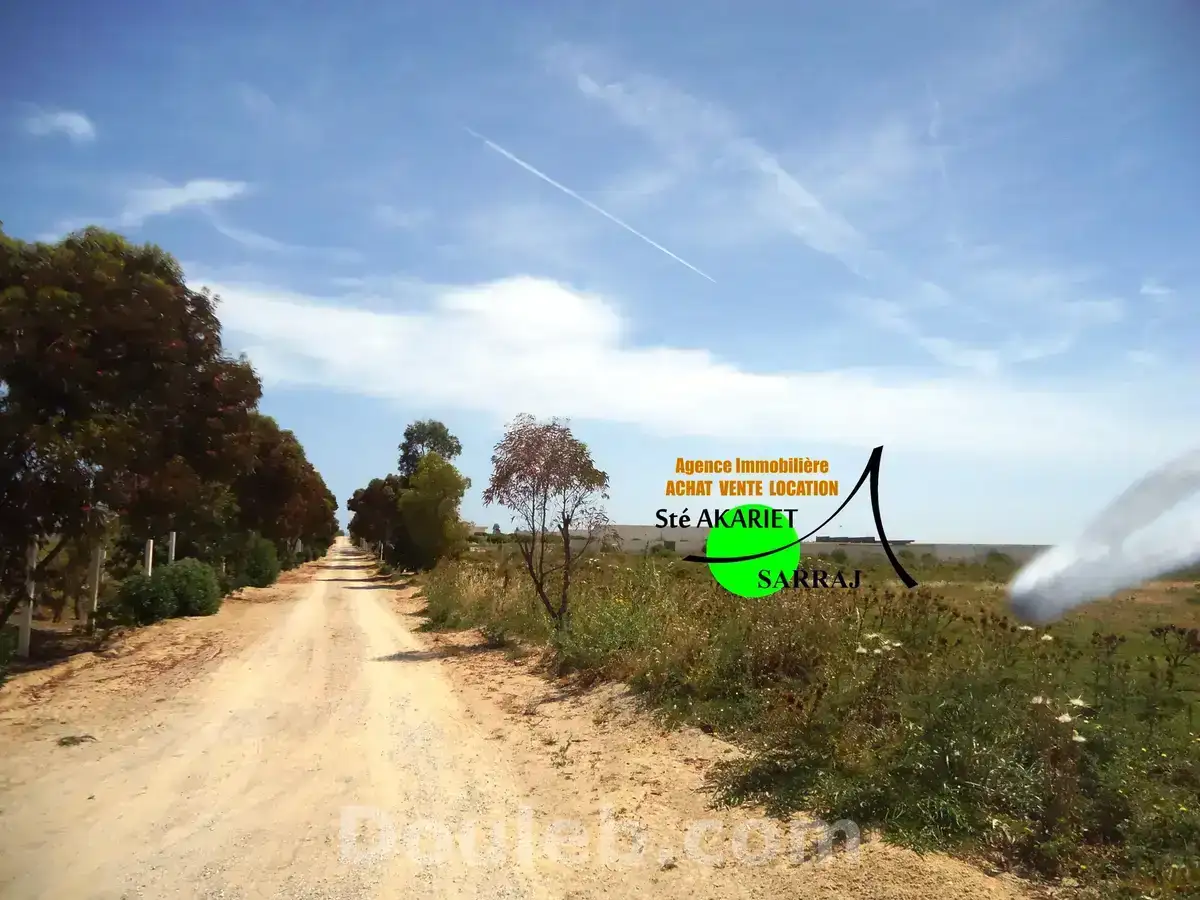 Terrain 658m dans une lotissement clôturé à hergla - Miniature 4