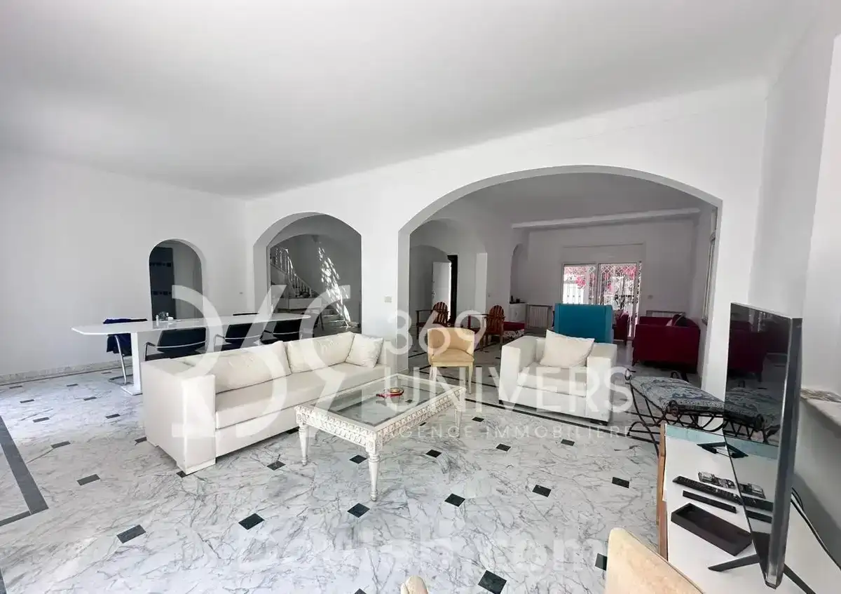 Villa meublée avec piscine à gammarth ref rh165 - Miniature 5