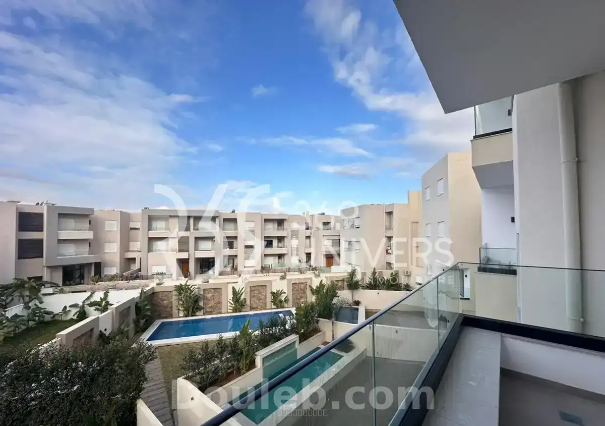 Appartement avec balcon au jardins de carthage - Miniature 5