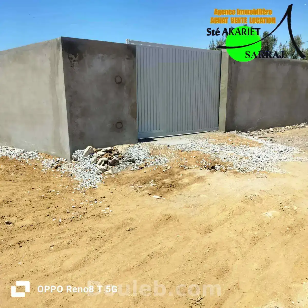 Lot clôturé 800m sur l'autoroute à kalaa seghira - Miniature 4