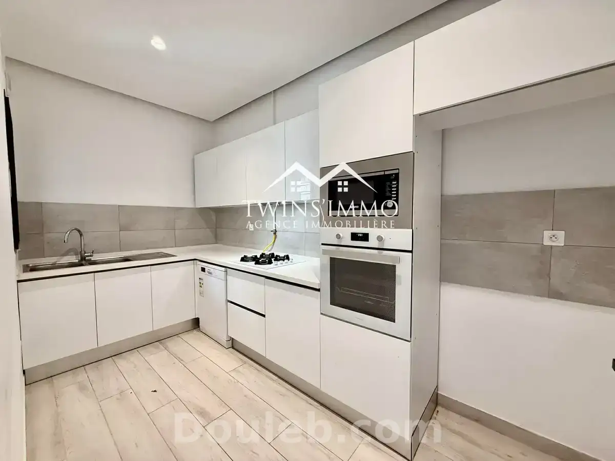 Appartement s2 avec jardin à la marsa - Miniature 3