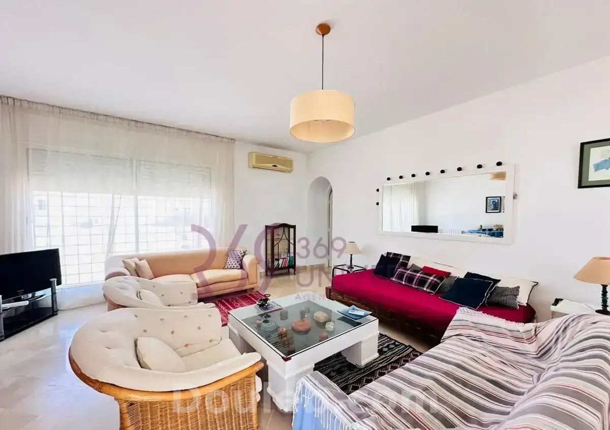 Appartement meuble avec jardin à la marsa - Miniature 2