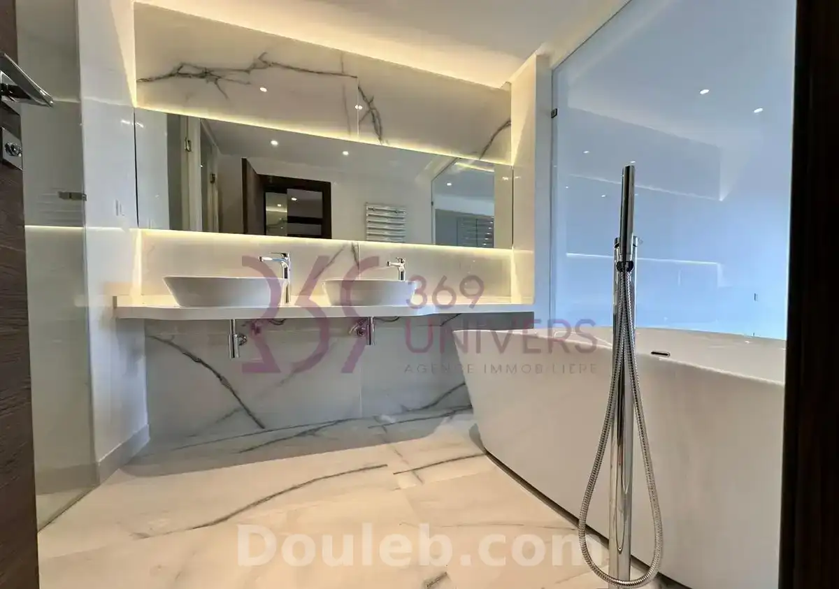 Penthouse avec vue sur mer à gammarth ref ra045 - Miniature 2