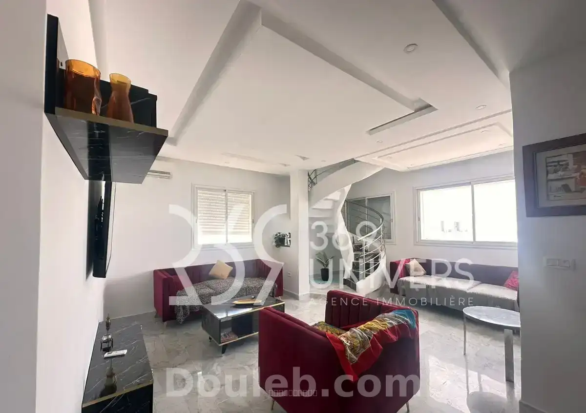 Appartement meublé à gammarth ref ra104 - Miniature 2