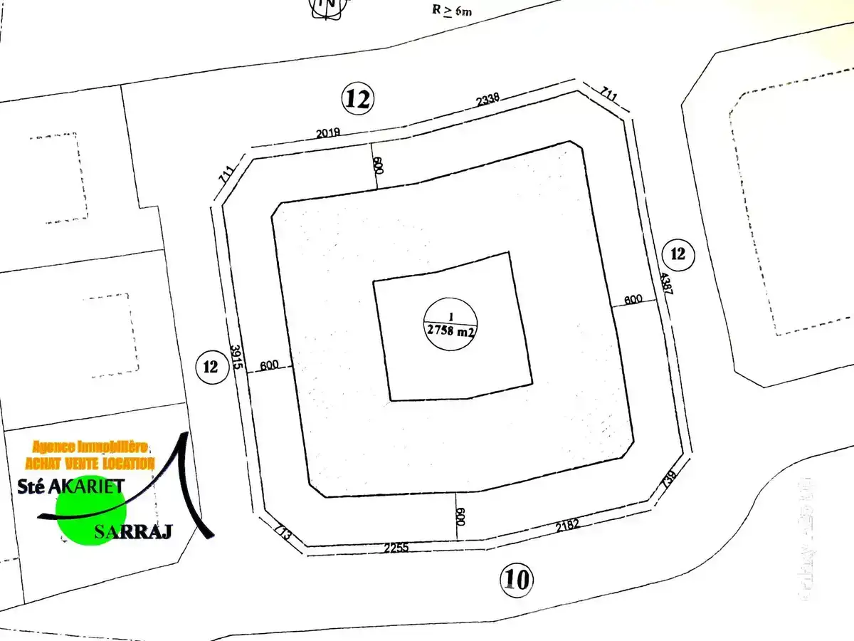 Lot approuvé 3758m à hammem sousse vers kantaoui - Miniature 2