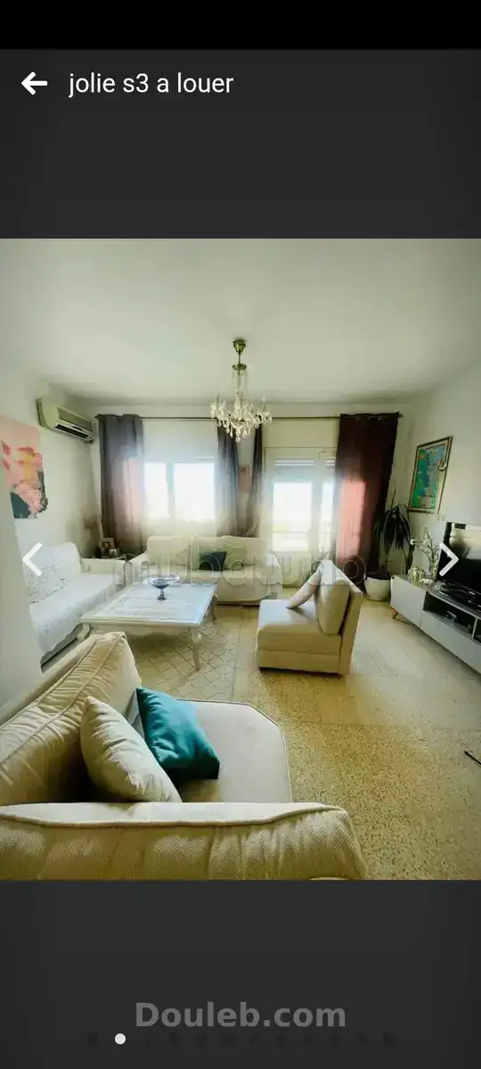 Un appartement s3 vide à manar 2 - Miniature 3