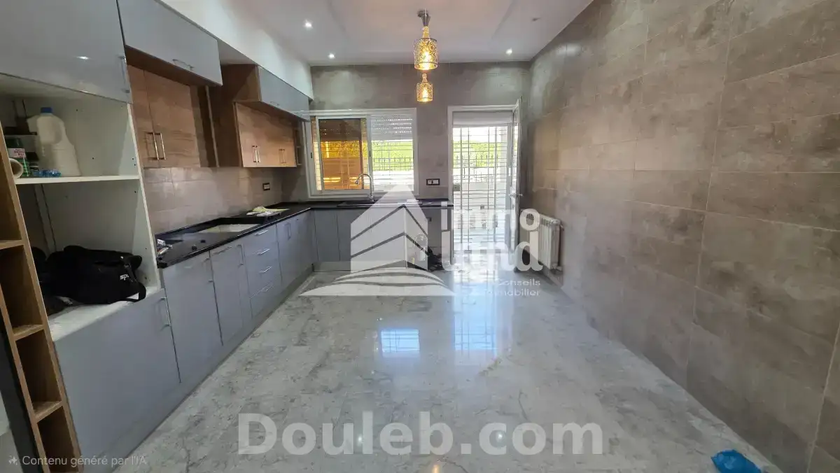 Triplex s5 avec jardin à la soukra - Miniature 2