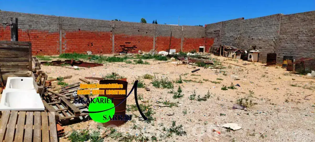 Terrain agricole clôturé 1000m à kalaa kebira - Miniature 5