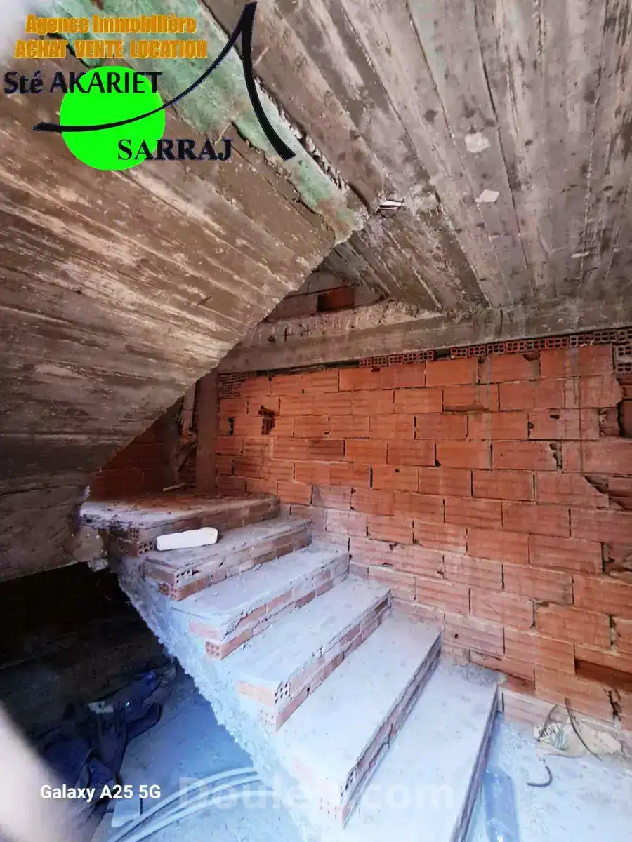 Villa et 2 étages inachevé à hammem sousse ghrabi - Miniature 5