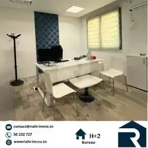 bureau a2 situ khzema est ref891a - Miniature 3