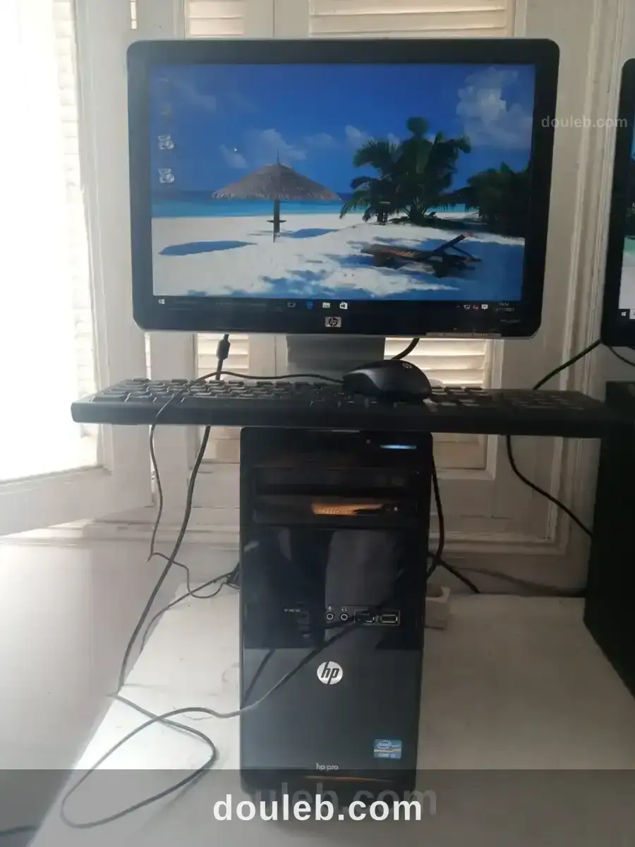 Pc complet hp i3 2eme à Tunis