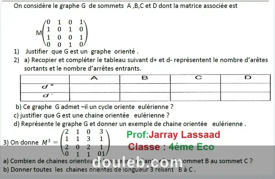 Math97616308 à Tunis