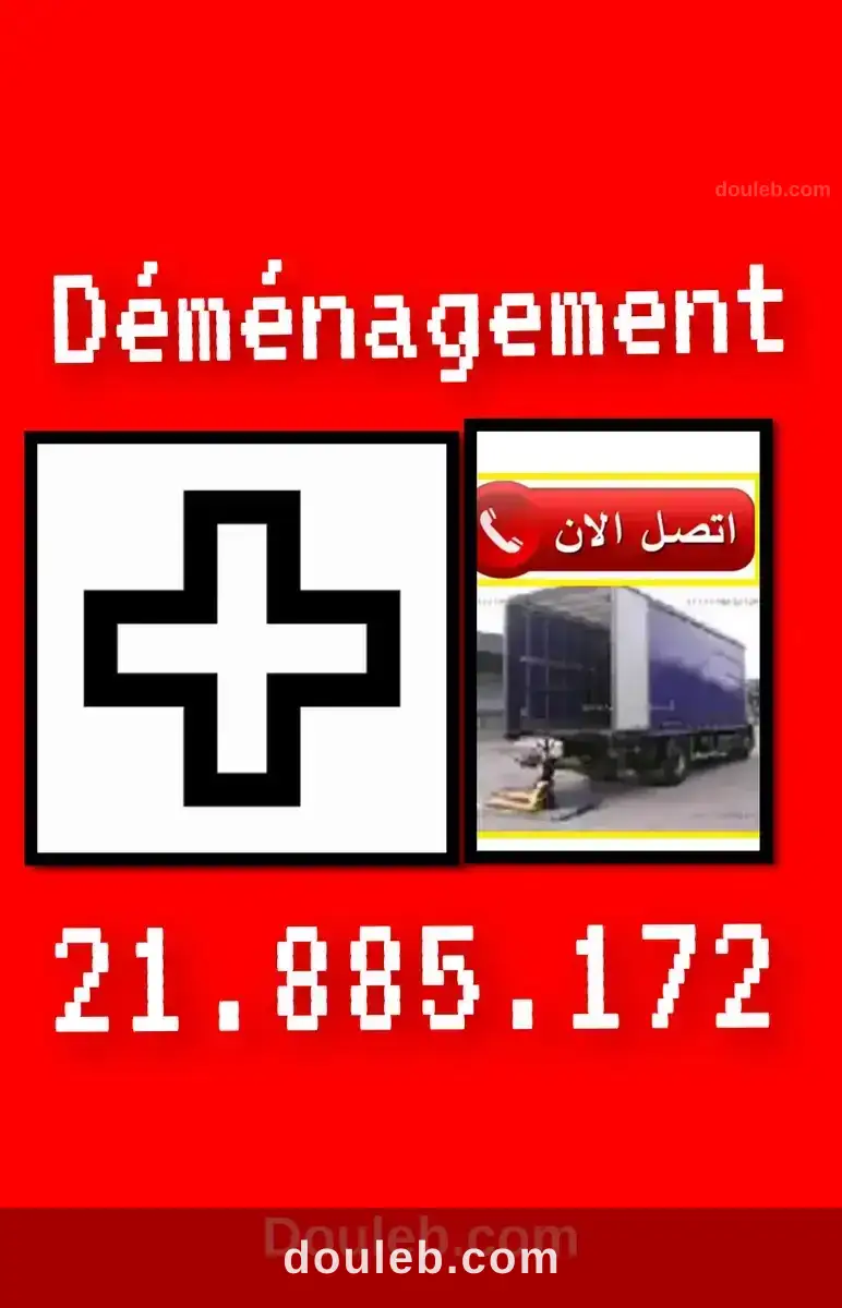 21885172 d eméménagement à Tunis
