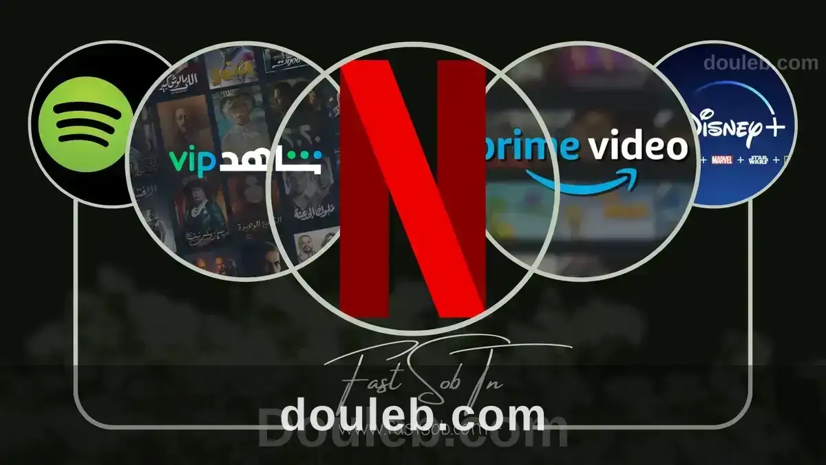 Netflix amazon prime video et spotify shahid vip à Tunis