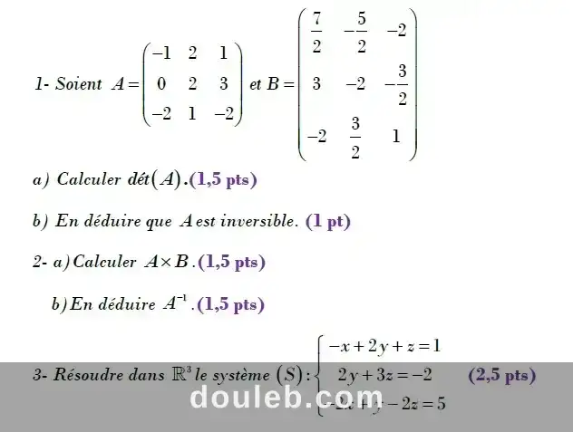 Mathématiques 99277755 à Tunis