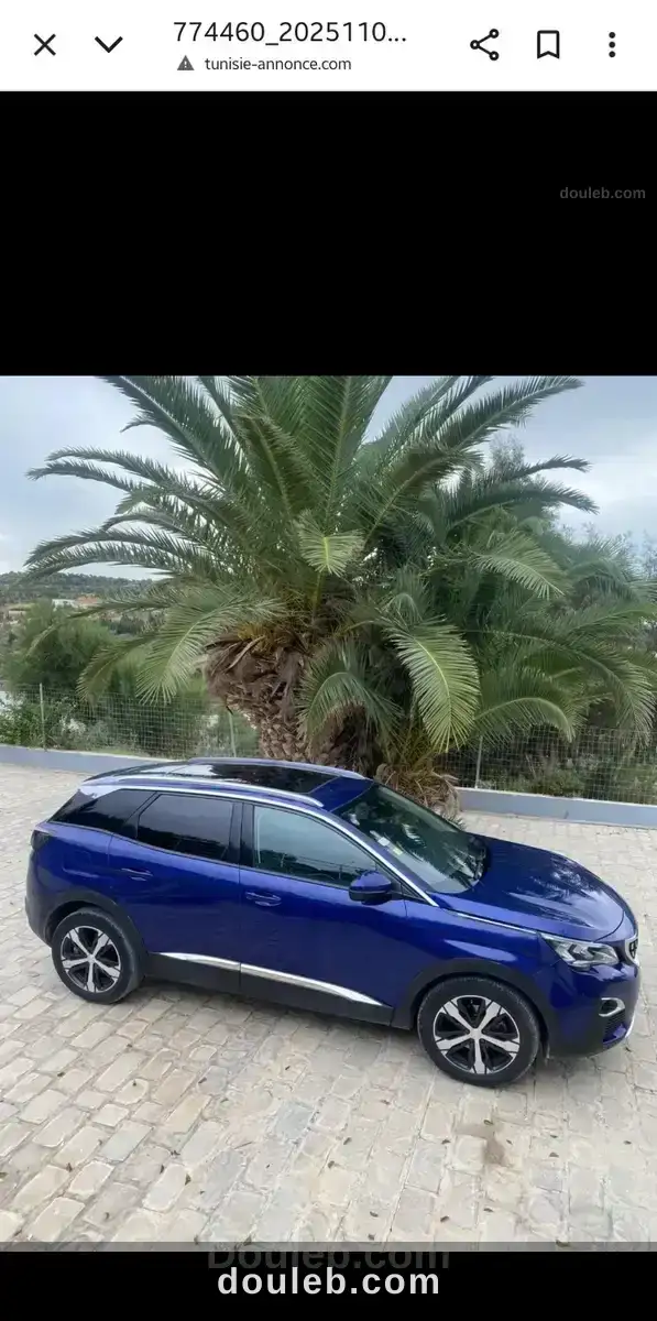 Peugeot 3008 comptant à Tunis