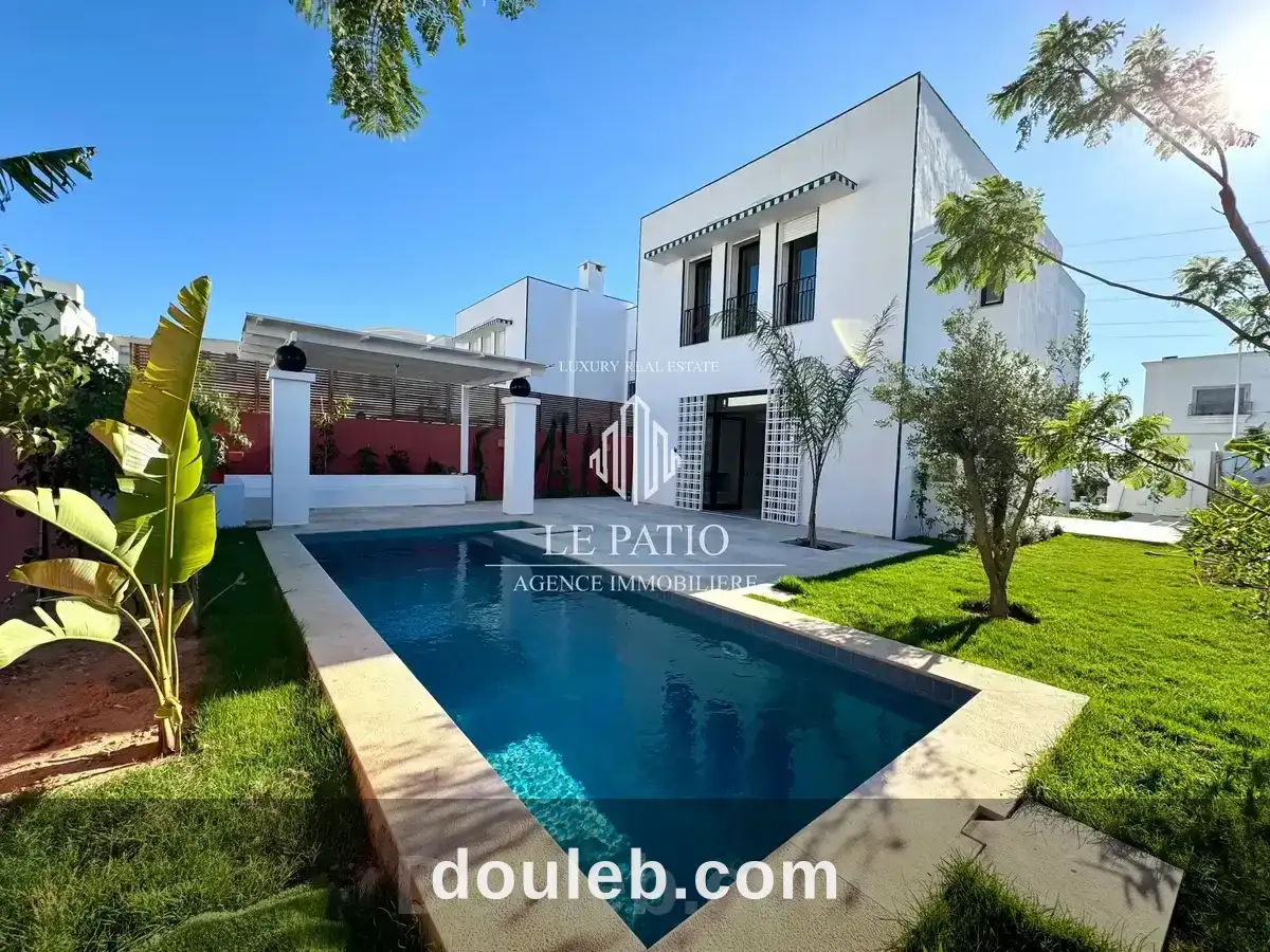 Villa neuve avec piscine s5 à Tunis