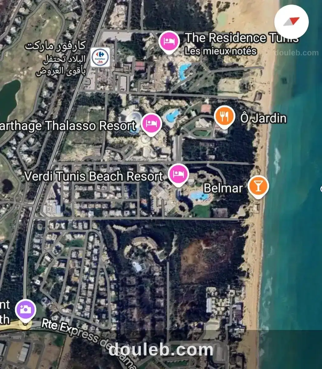 Un terrain bien placé à Tunis