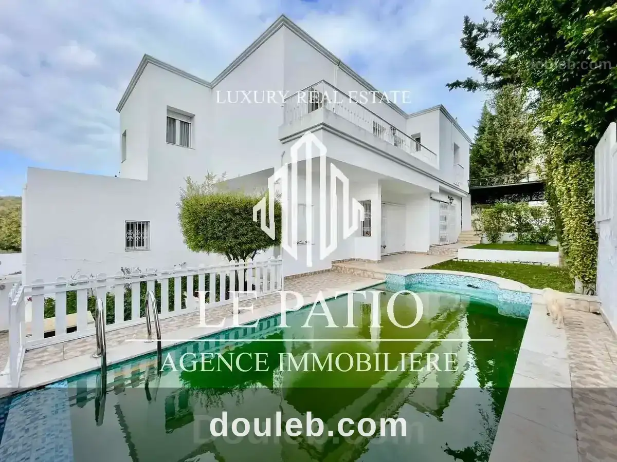 Villa meublé ou vide a gmmarth à Tunis