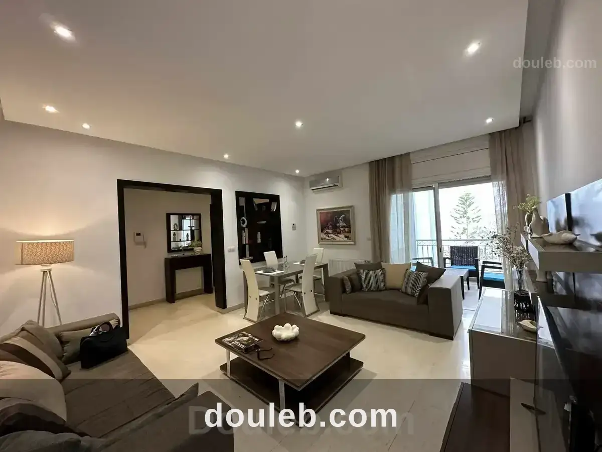 Appart s2 richement meublé à la marsa à Tunis