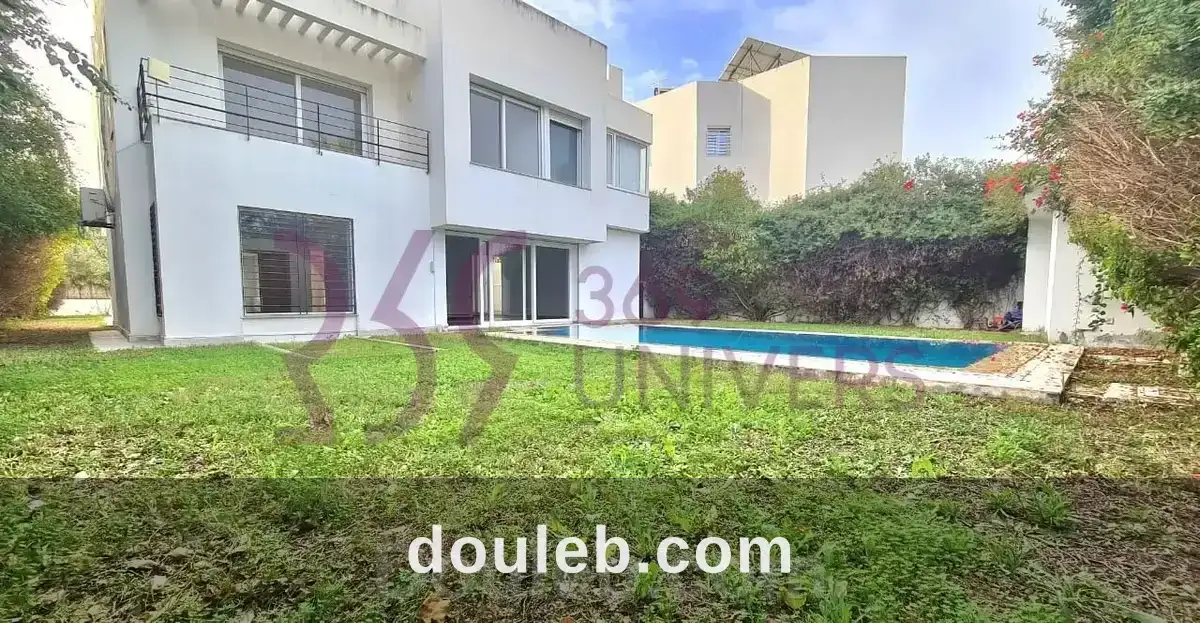Villa avec piscine à la marsa ref rh090 à Tunis