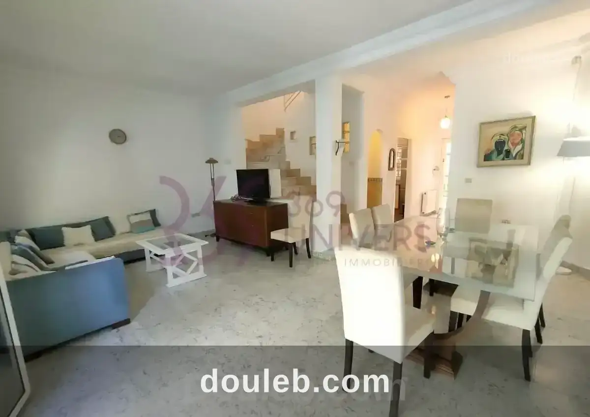 Duplex meublé à la marsa ref rd009 à Tunis