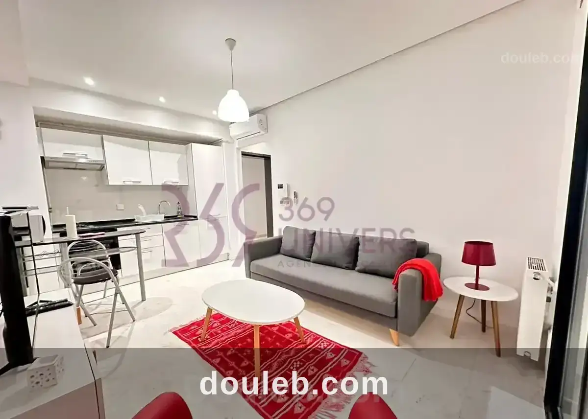 Appartement avec balcon à la marsa ref ra027 à Tunis