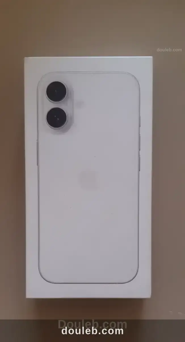 Iphone 16 blanc à Tunis