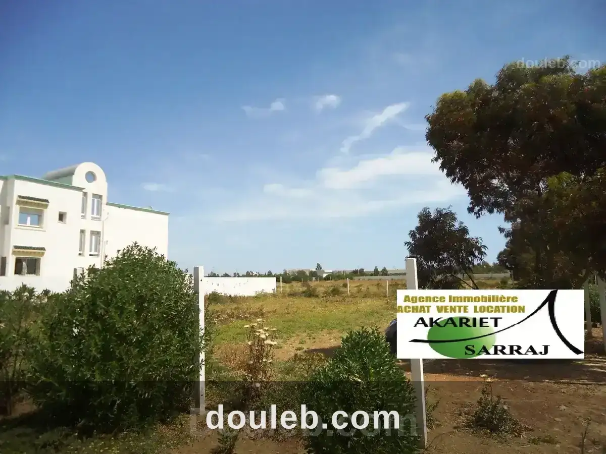 Terrain 414m zone des villas à hergla - Miniature 5