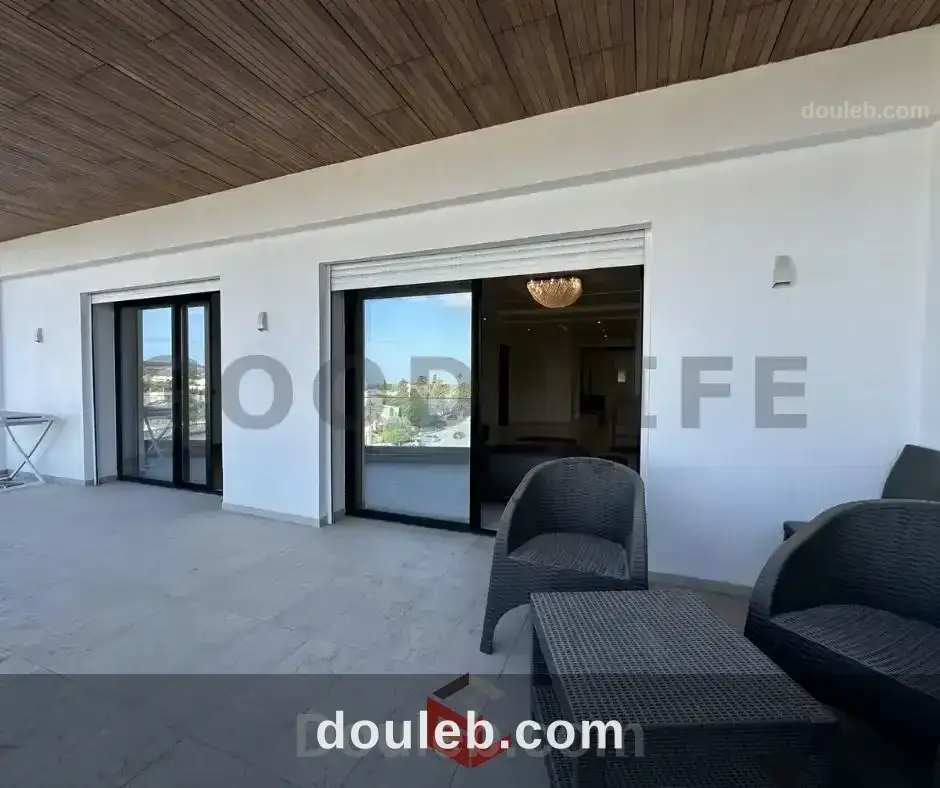 S3 meublé avec vue mer à la marsa - Miniature 2