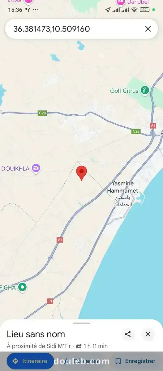 Terrain 312 m hammamet sud - Miniature 4