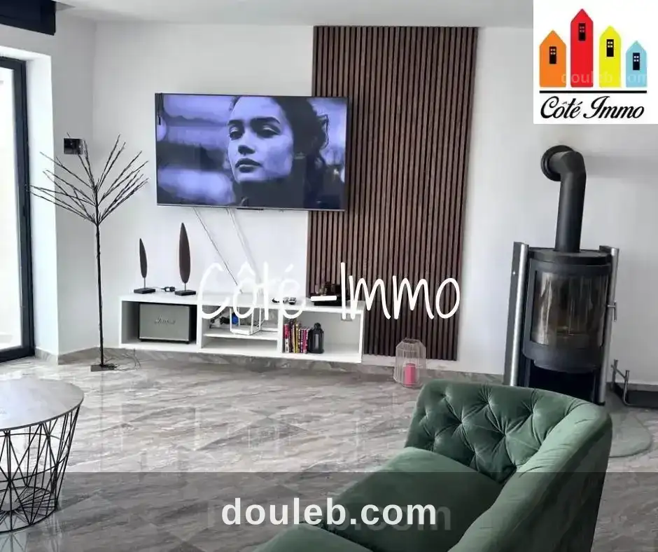 Villa avec pisine à slimane echatt terrain 450m - Miniature 4