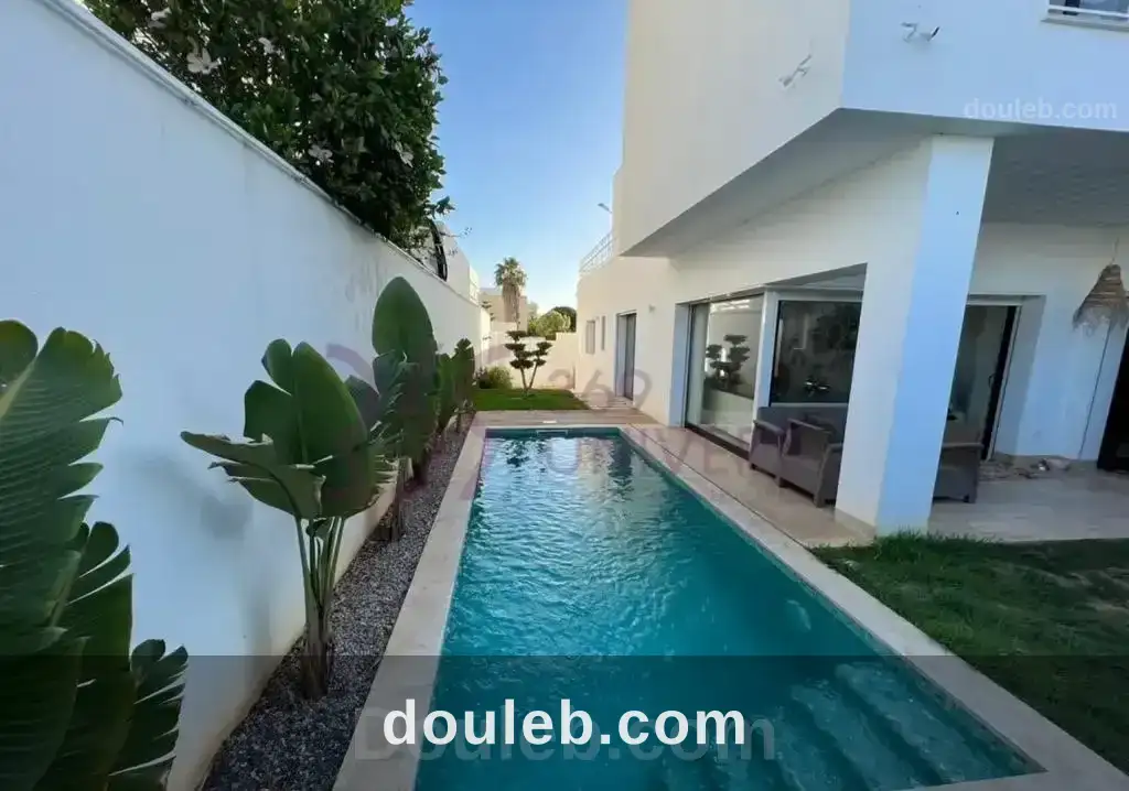 Villa avec piscine à gammarth ref rh061 - Miniature 4