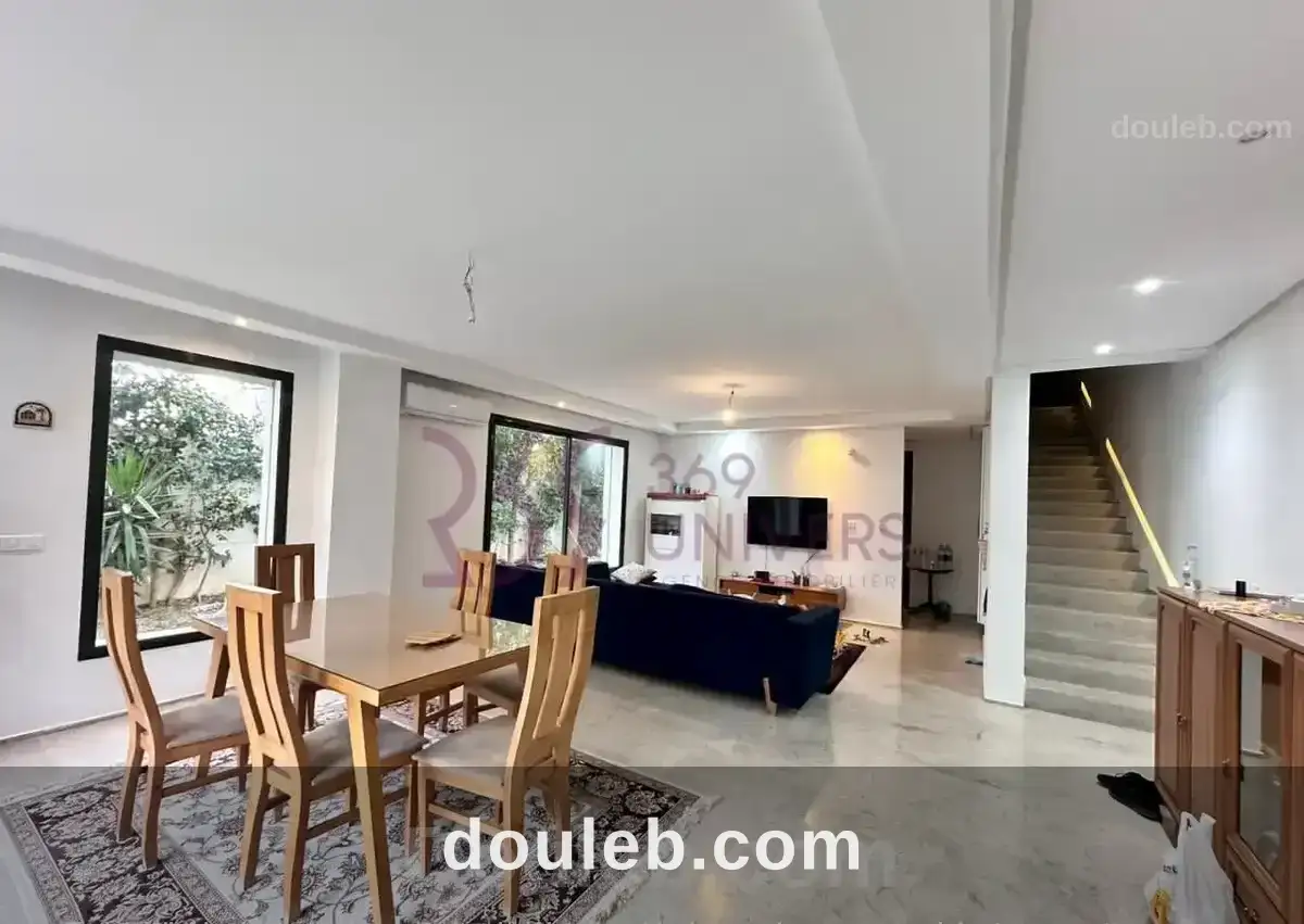 Duplex avec jardin à gammarth rd038 - Miniature 2