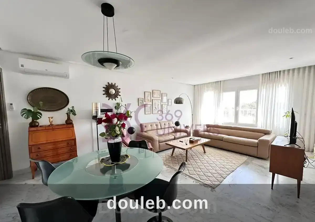 Appartement avec vue dégagée à la marsa ref ra072 - Miniature 3