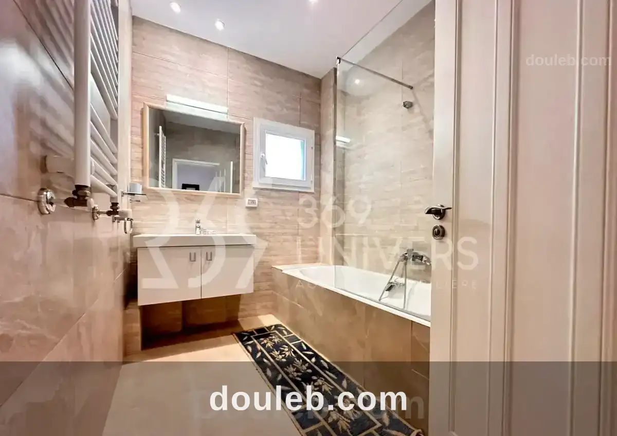 Rez de chaussee avec piscine a gammarth - Miniature 4