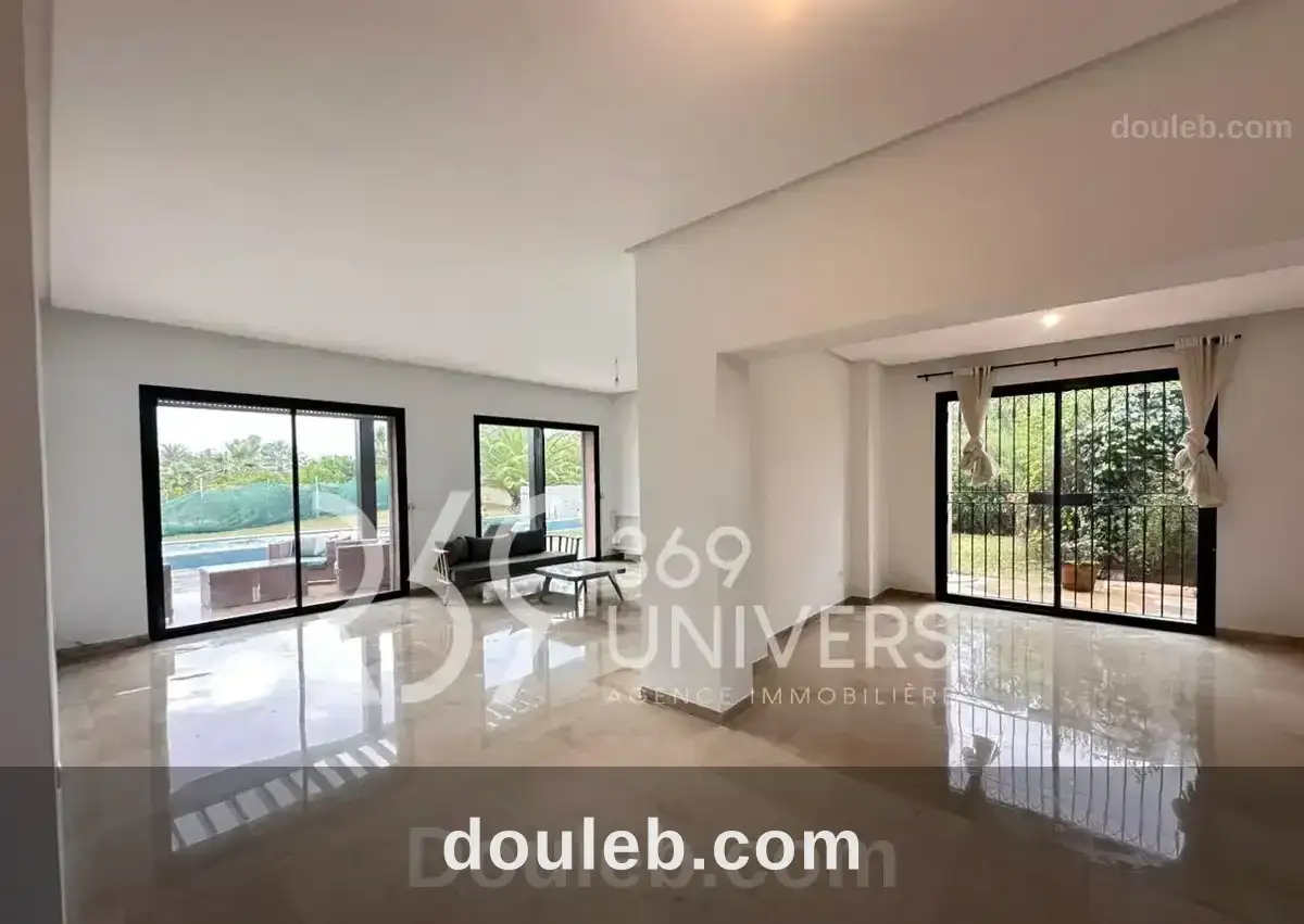 Villa plain pied avec piscine à gammarth rh139 - Miniature 3