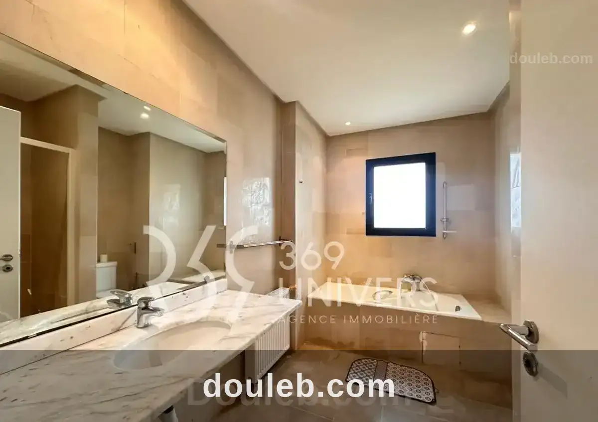 Villa plain pied avec piscine à gammarth rh139 - Miniature 4