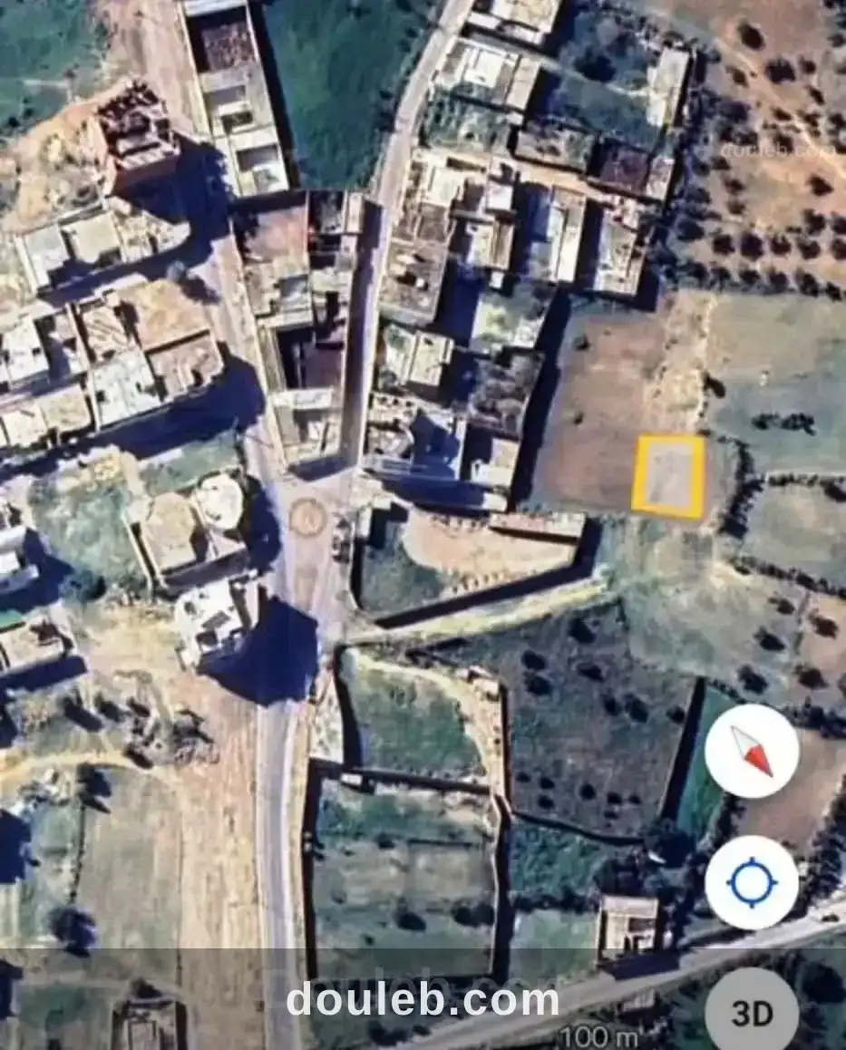 Terrain 303m et permis de bâtir à ksibet sousse - Miniature 2