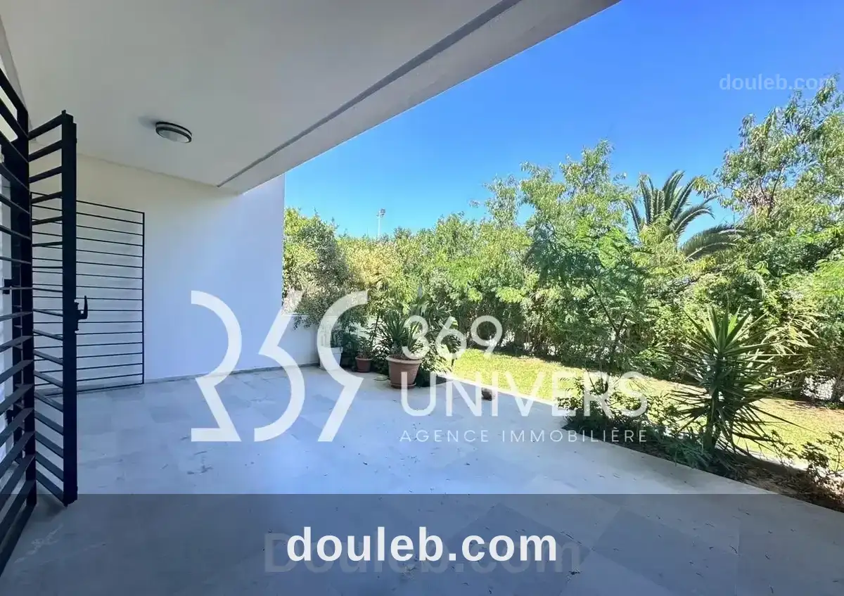 Appartement avec terrasse à la marsa ref ra164 - Miniature 2