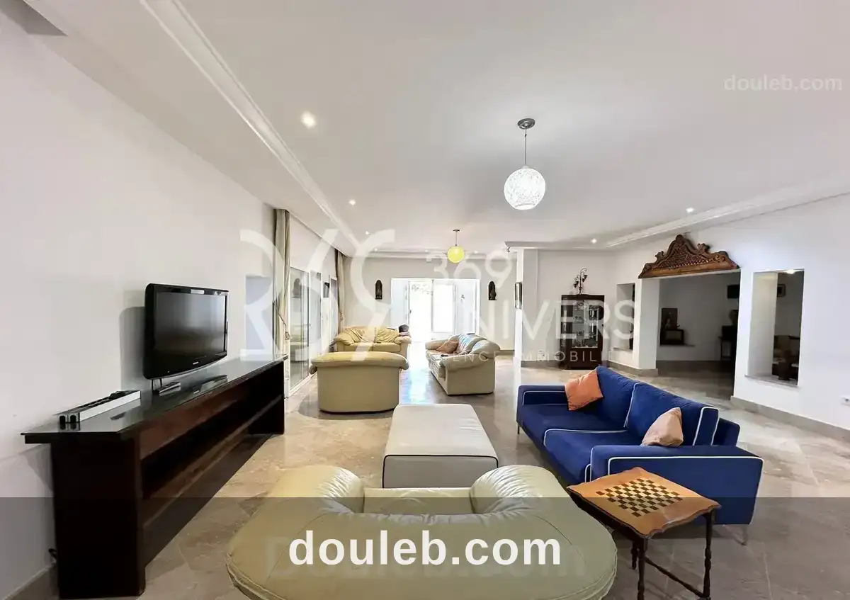 Rez de chaussée avec piscine à la marsa ref ra067 - Miniature 2