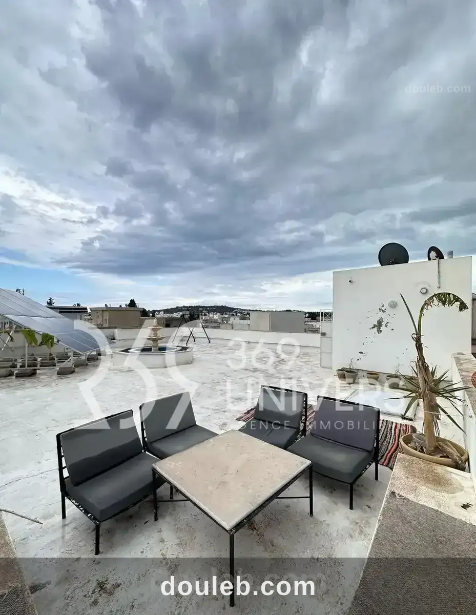 Appartement avec terrasse à la marsa ref ra070 - Miniature 5