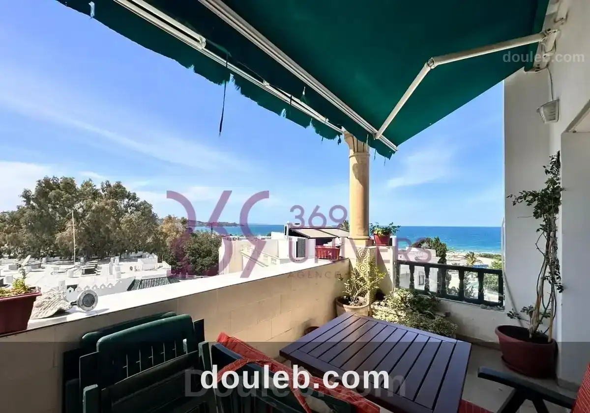 Appartement avec vue sur mer à la marsa ref ra080 - Miniature 4