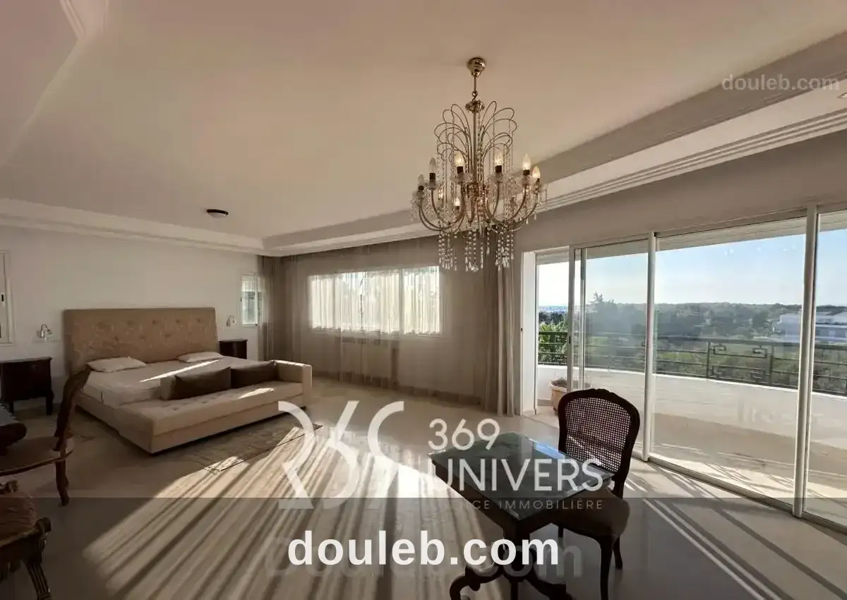 Villa avec vue dégagée à gammarth - Miniature 5