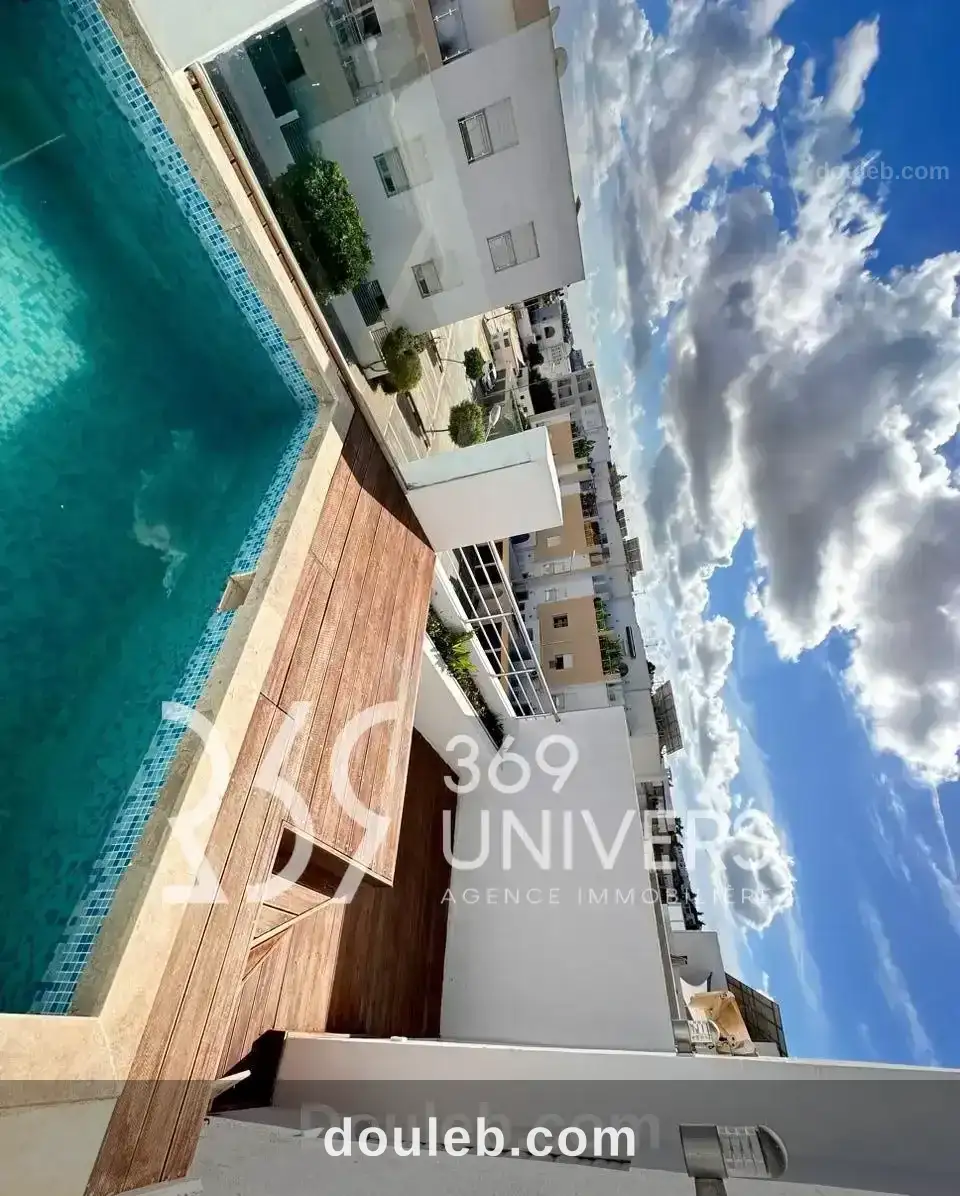 Triplex avec piscine à gammarth ref sh030 - Miniature 4