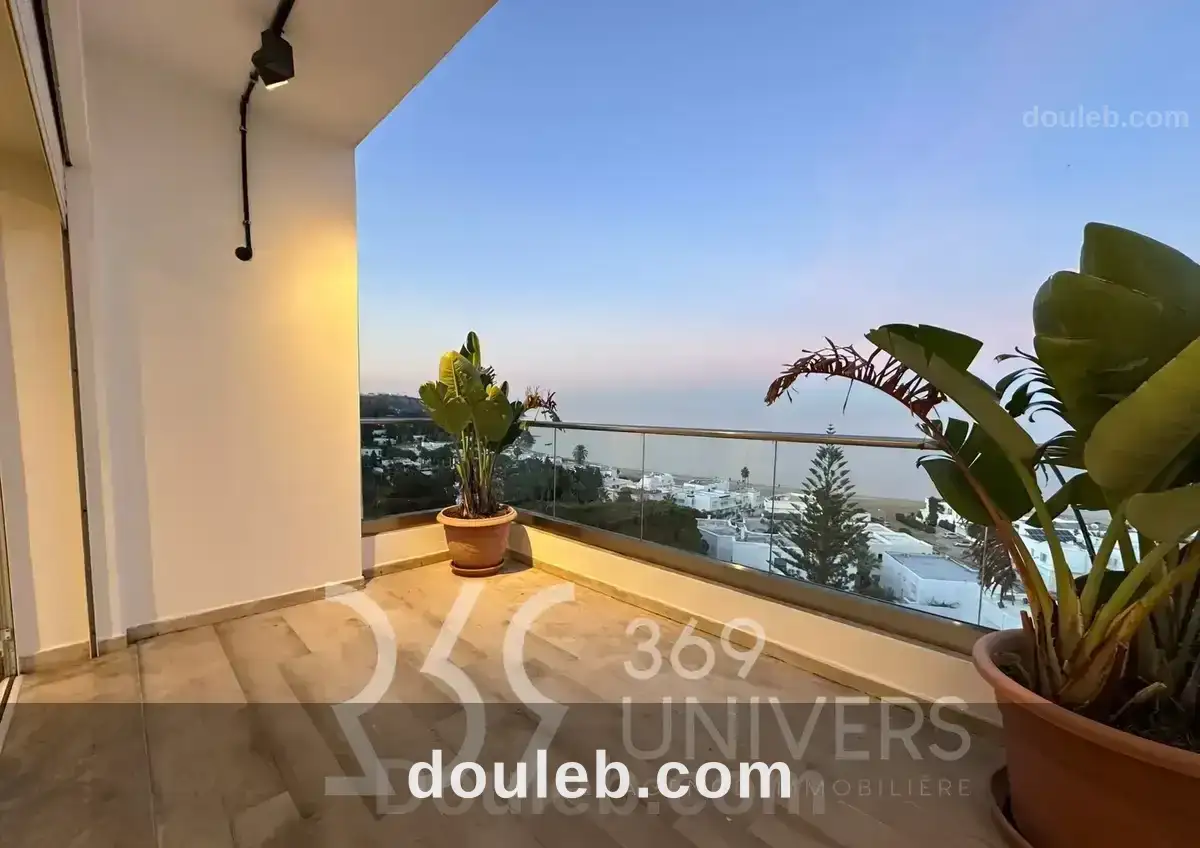 Appartement vue sur mer à la marsa ref ra160 - Miniature 3