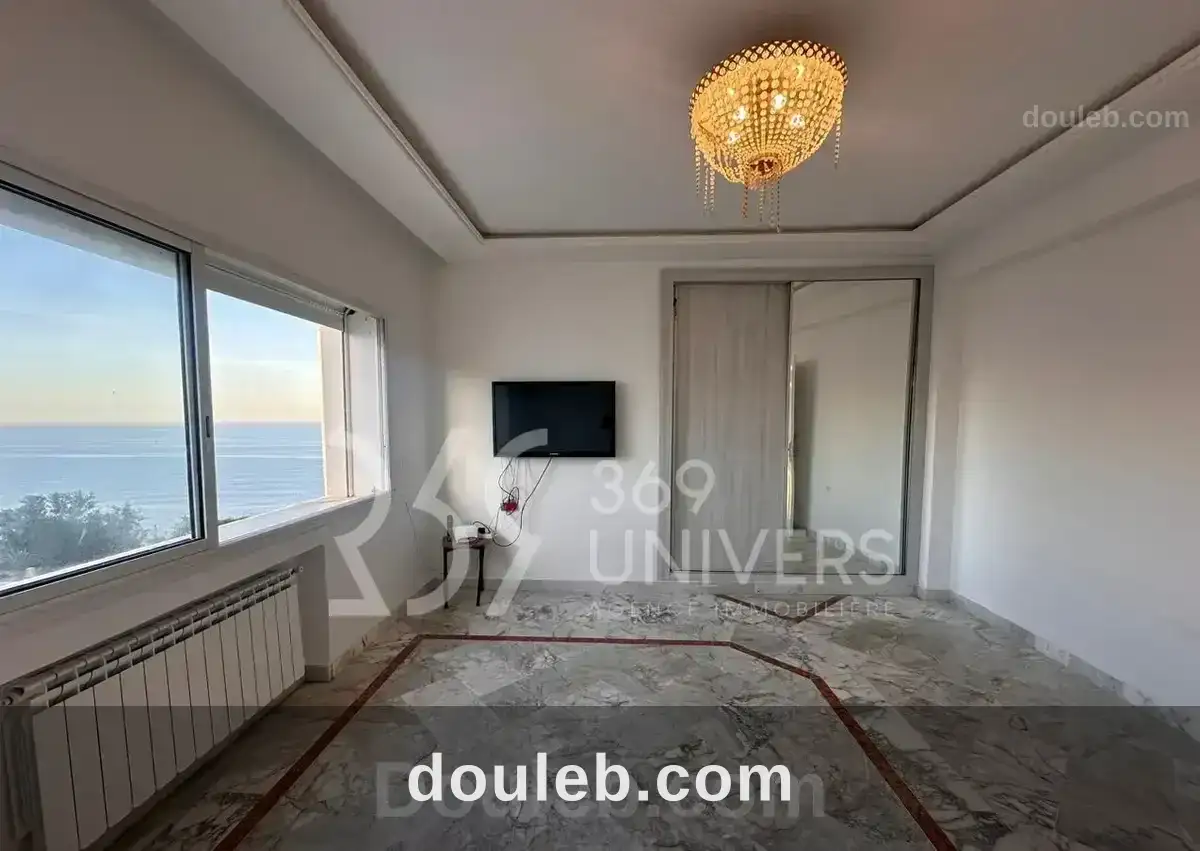 Appartement avec vue sur mer à gammarth ref ra105 - Miniature 3