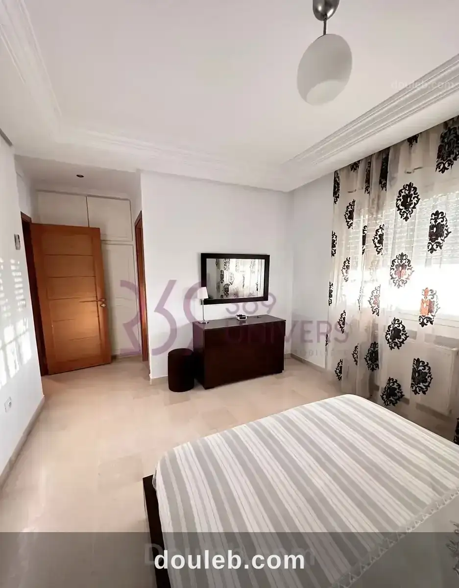 Appartement avec balcon à la marsa ref ra026 - Miniature 5